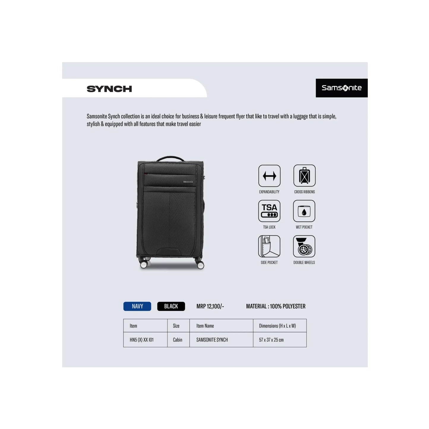 SAMSONITE - SYNCH MARSH Corporate gifts