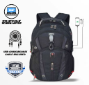 Swiss Military Laptop Backpack ( LBP76A ) With USB Charging / AUX Port