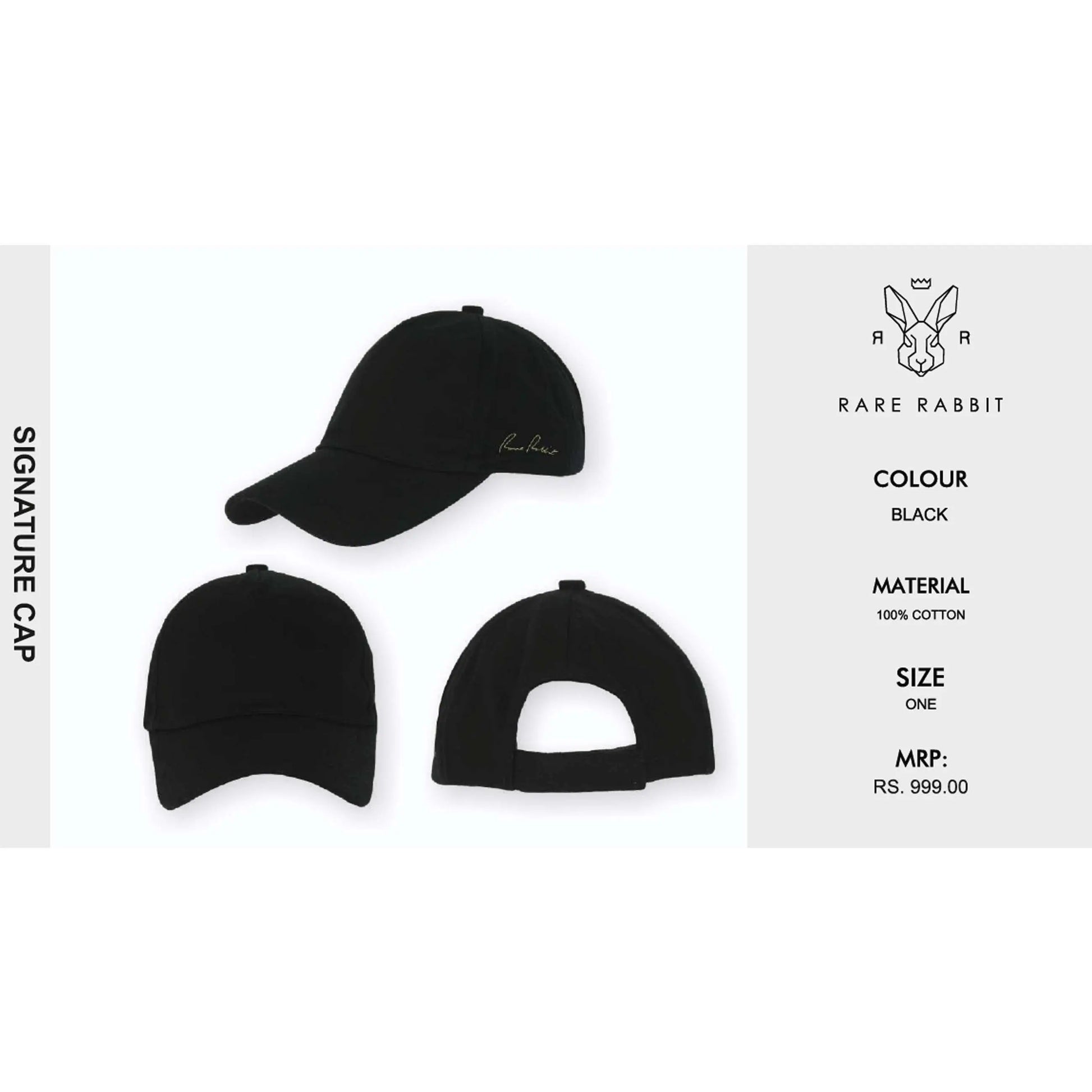 Rare Rabbit Signature Cap MARSH Corporate gifts