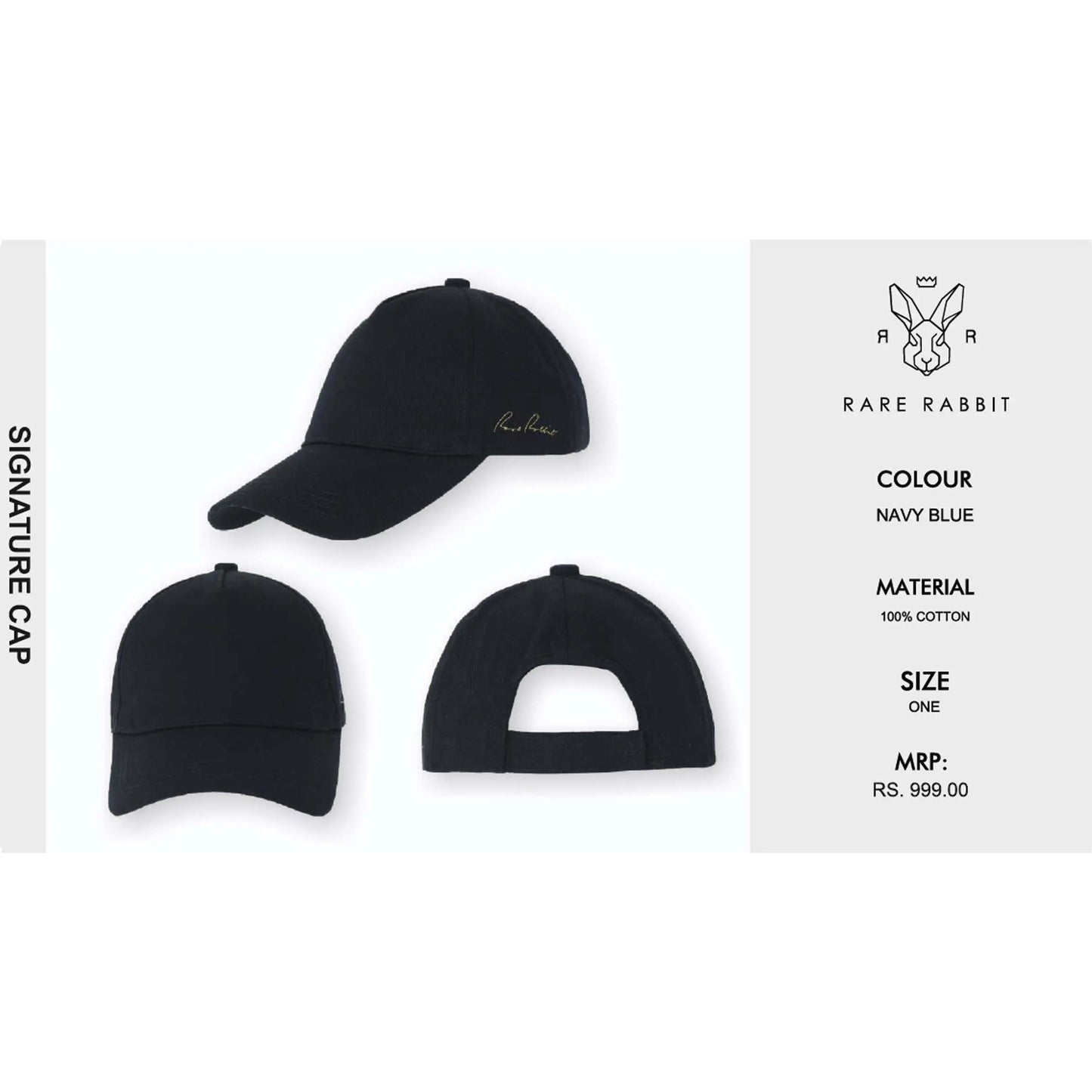 Rare Rabbit Signature Cap MARSH Corporate gifts