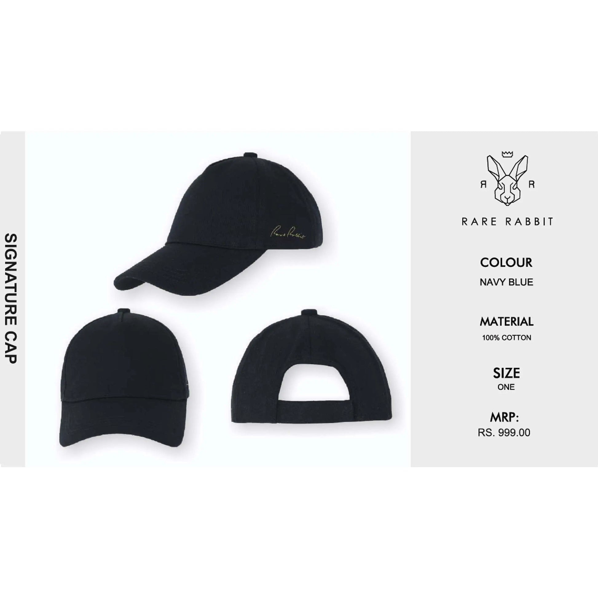 Rare Rabbit Signature Cap MARSH Corporate gifts