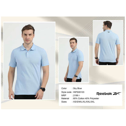 Reebok Poly-Cotton Polo T-shirt