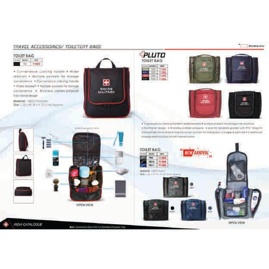 SWISS MILITARY - TRAVEL ACCESSORIES - TB2,TB3,TB5&TB6 MARSH Corporate gifts
