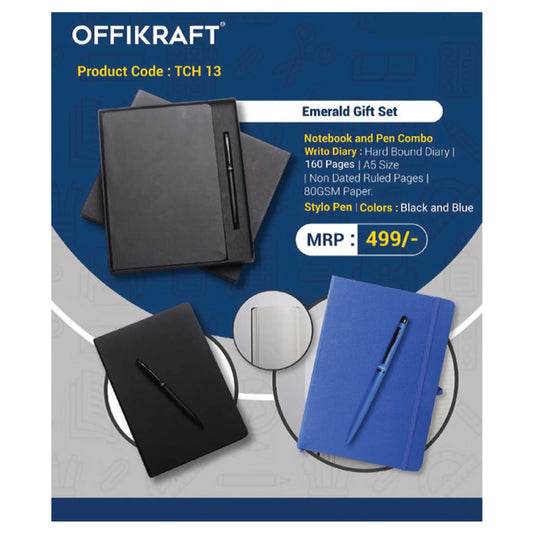 OFFIKRAFT - EMERALD GIFT SET - TCH 13 MARSH Corporate gifts