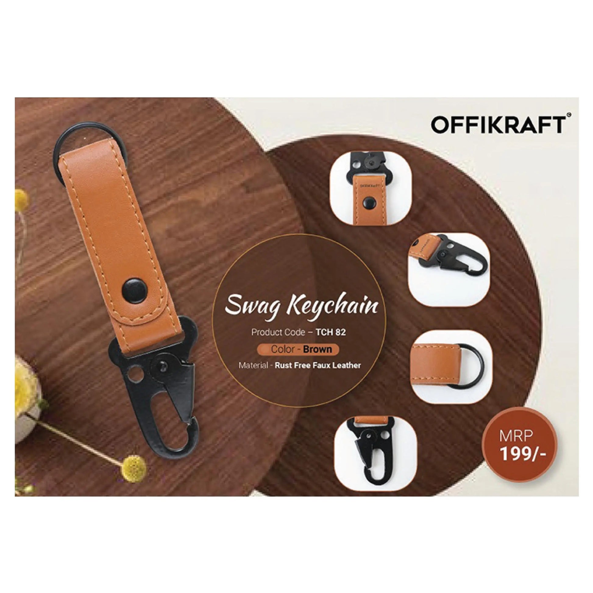 OFFIKRAFT - SWAG KWYCHAIN - TCH 82 MARSH Corporate gifts