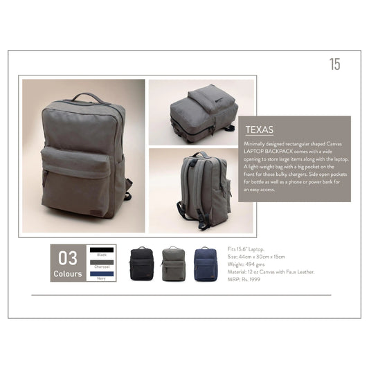 OBLIQUE  TEXAS BACKPACK MARSH Corporate gifts