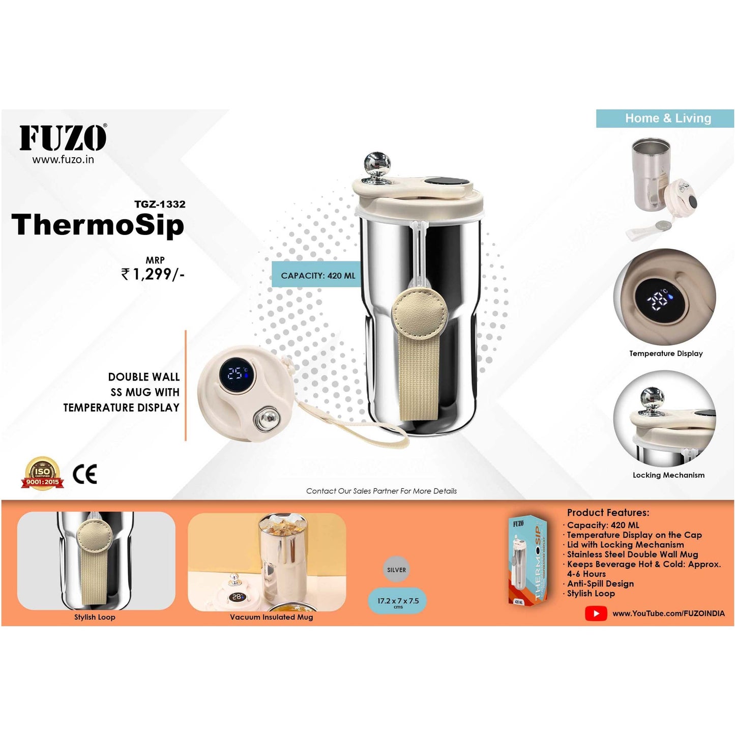 FUZO -Thermosip TGZ-1332 MARSH Corporate gifts