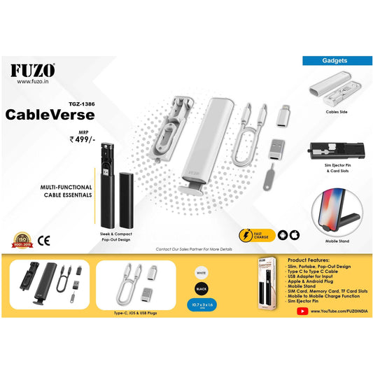 FUZO -Cableverse TGZ-1386 MARSH Corporate gifts