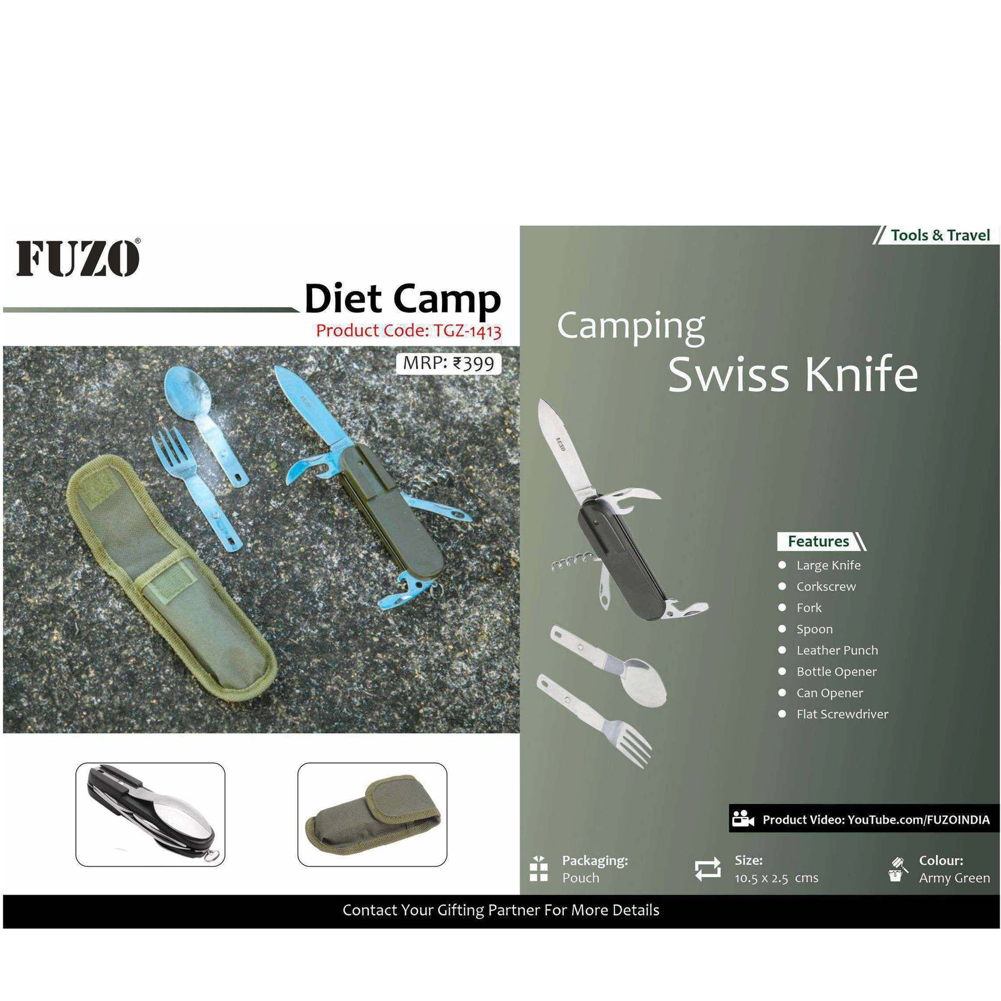 FUZO Diet Camp TGZ-1413 MARSH Corporate gifts