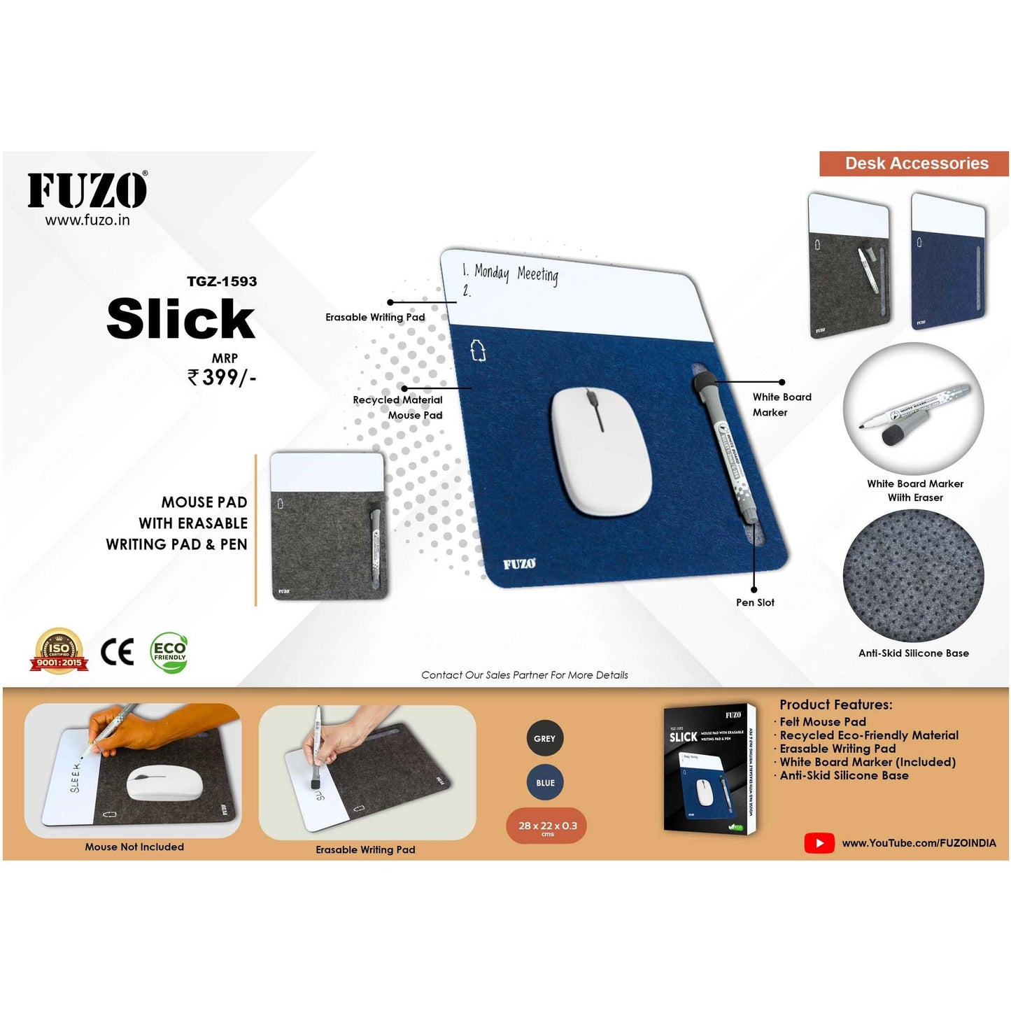 FUZO -Slick TGZ-1593 MARSH Corporate gifts