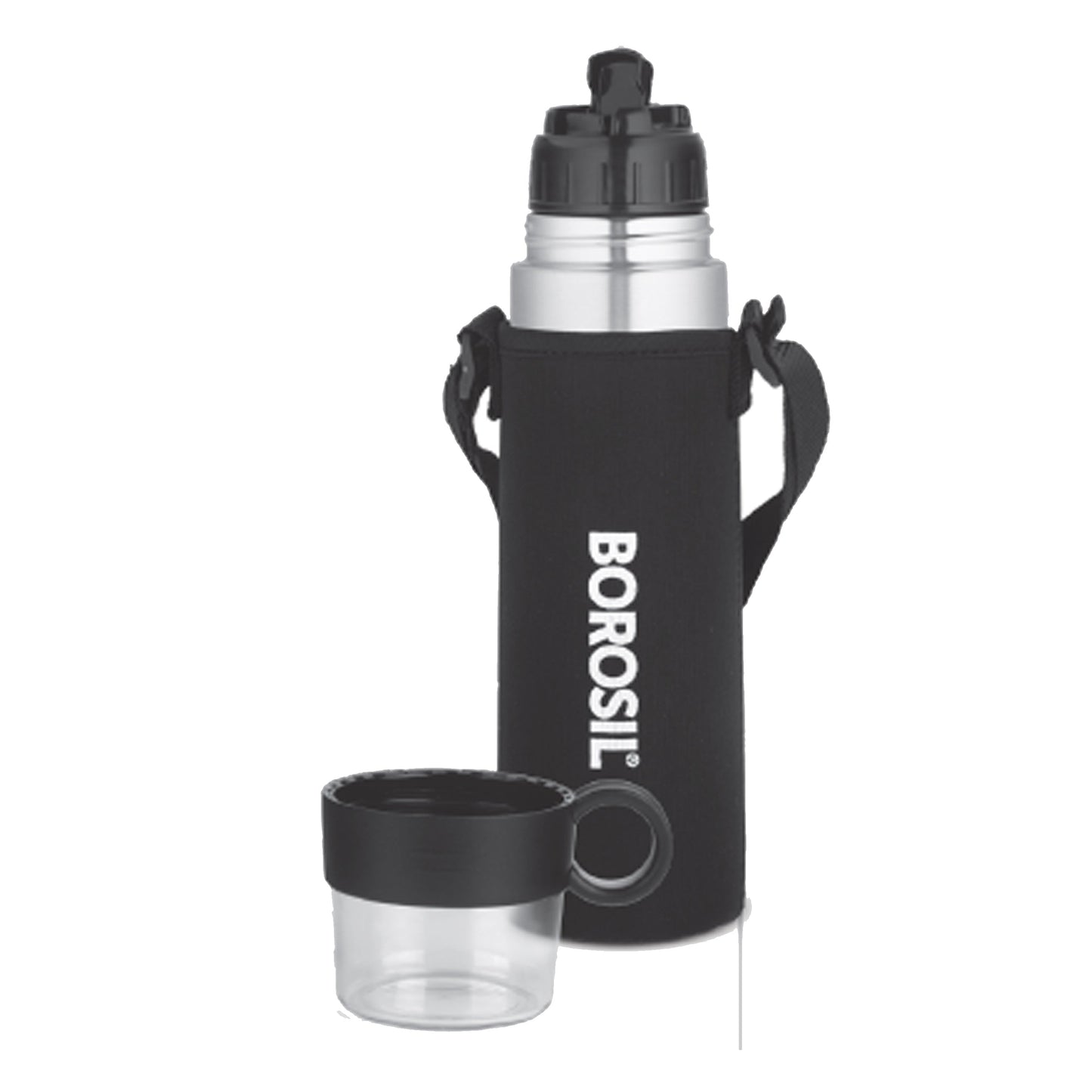 BOROSIL - THERMO WITH CUP - VACCUM BOTTLE MARSH Corporate gifts