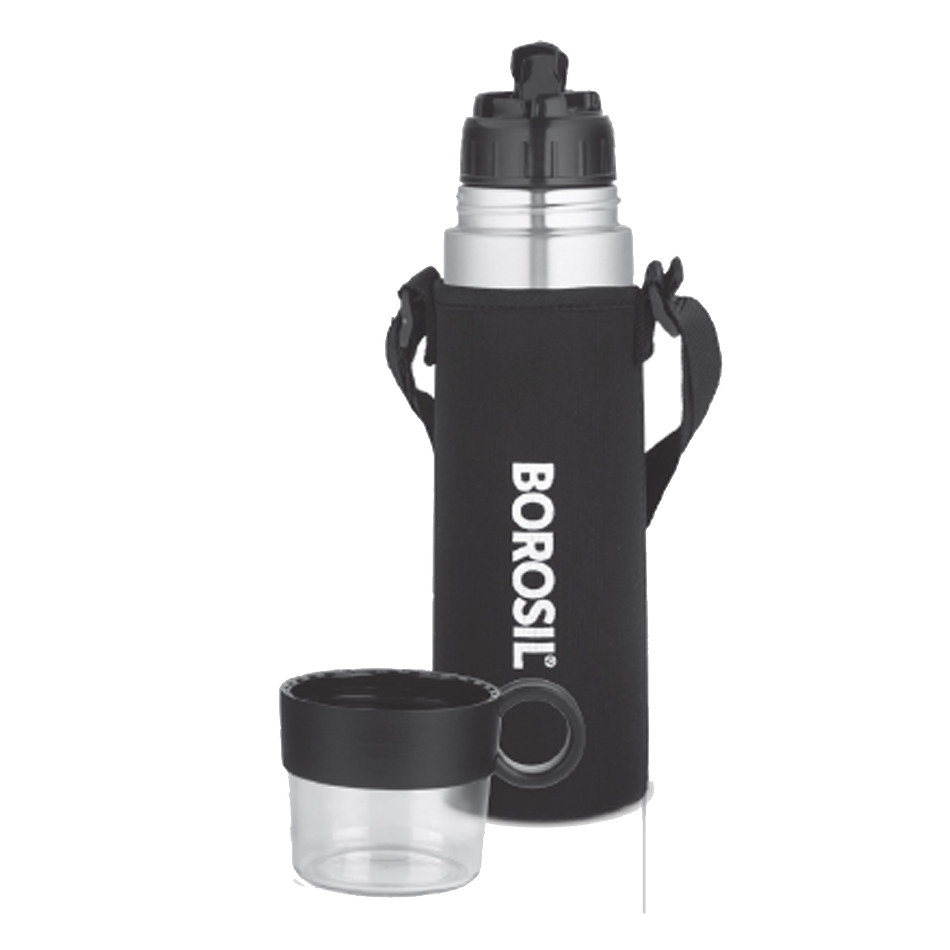 BOROSIL - THERMO WITH CUP - VACCUM BOTTLE MARSH Corporate gifts