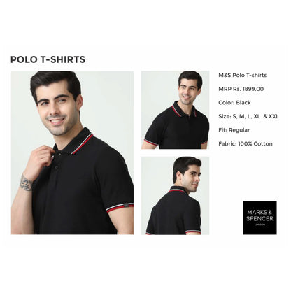 MARK & SPENCERS- POLO-T-SHIRT  WITH TIPPING MARSH Corporate gifts