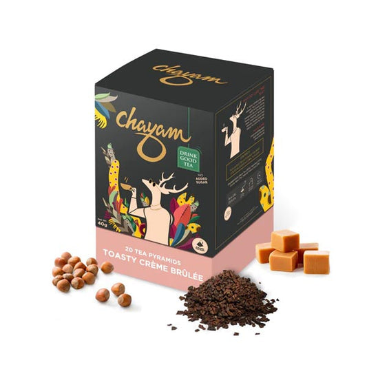 CHAYAM - TOASTY CREME BRULEE - TEA BAG MARSH Corporate gifts