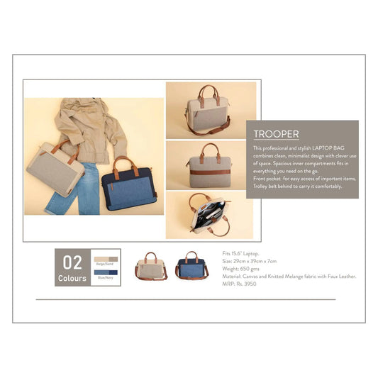 OBLIQUE - TROOPER - LAPTOP BAG MARSH Corporate gifts