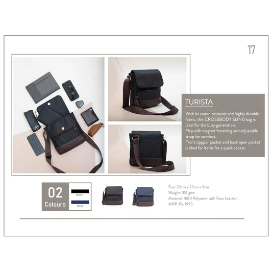 OBLIQUE TURISTE SLING BAG MARSH Corporate gifts