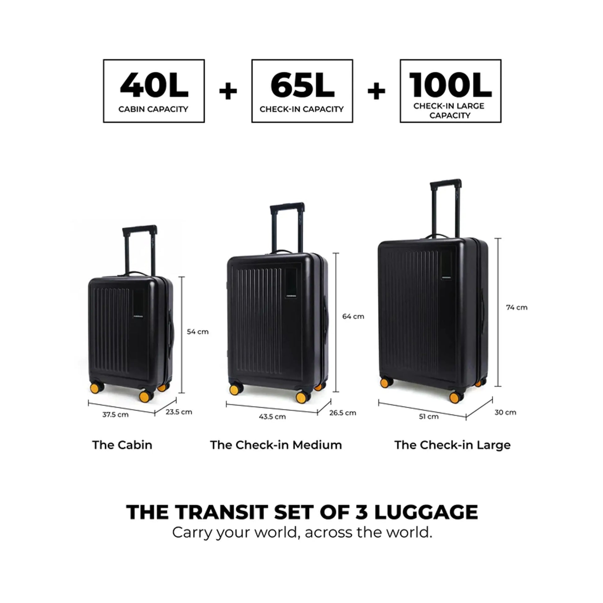 MOKOBARA - The Transit Set of 3 MARSH Corporate gifts