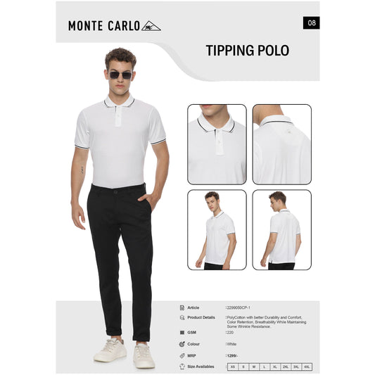 Monte Carlo Tipping Polo T-shirt