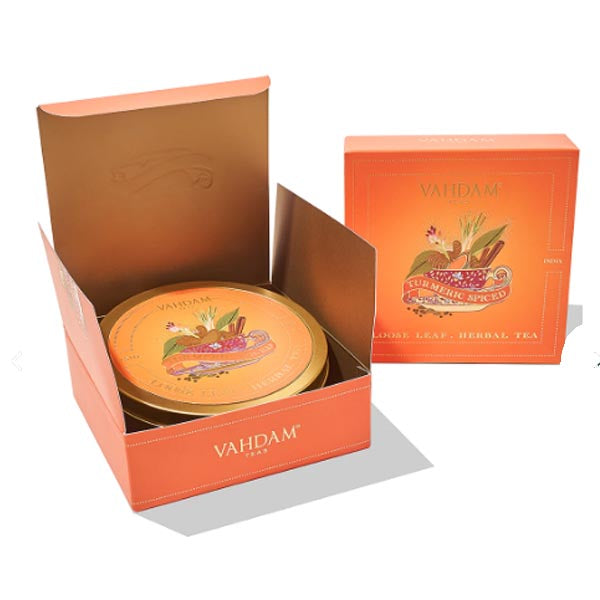 VAHDAM -  Turmeric Spiced Herbal Tea MARSH Corporate gifts