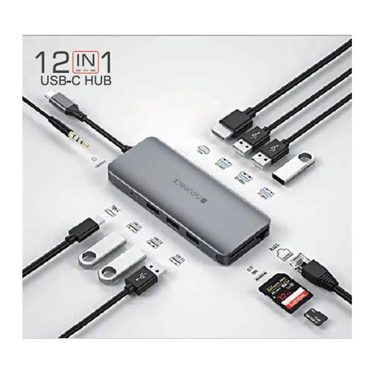 NEO PACK - 12 IN 1 USB-C HUB MARSH Corporate gifts
