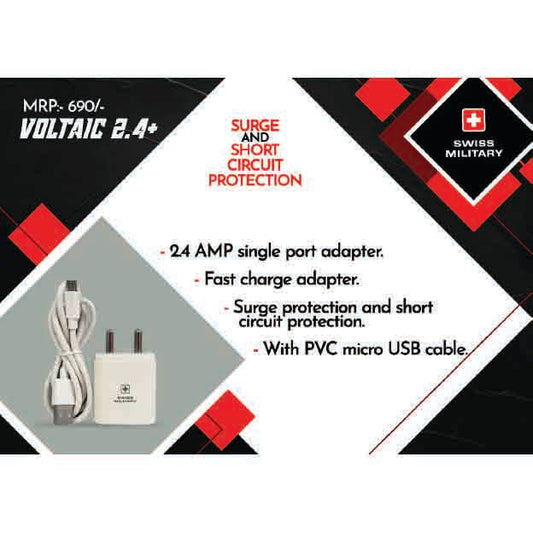 SWISS MILITARY - POWER ADAPTER - VOLTAIC 2.4 MARSH Corporate gifts