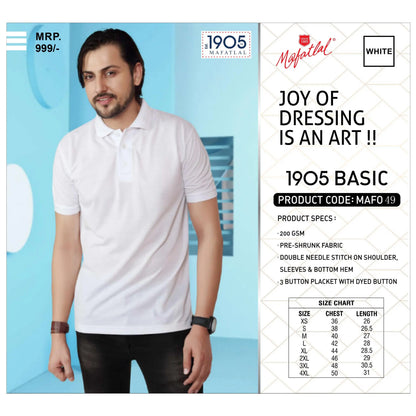 MAFATLAL - POLO-T-SHIRT-PLAIN MARSH Corporate gifts