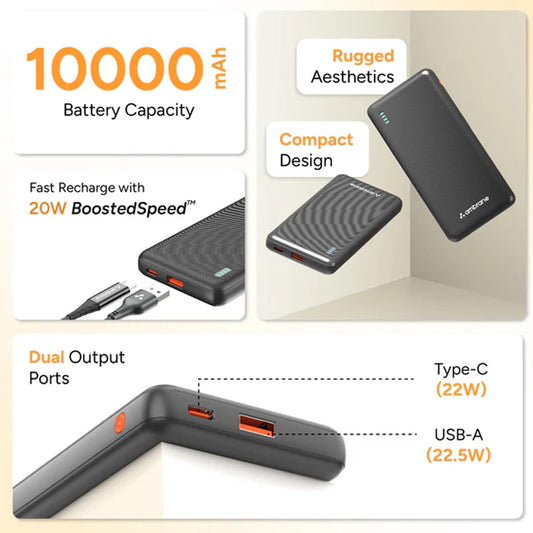AMBRANE - XTREME 10K POWERBANK MARSH Corporate gifts