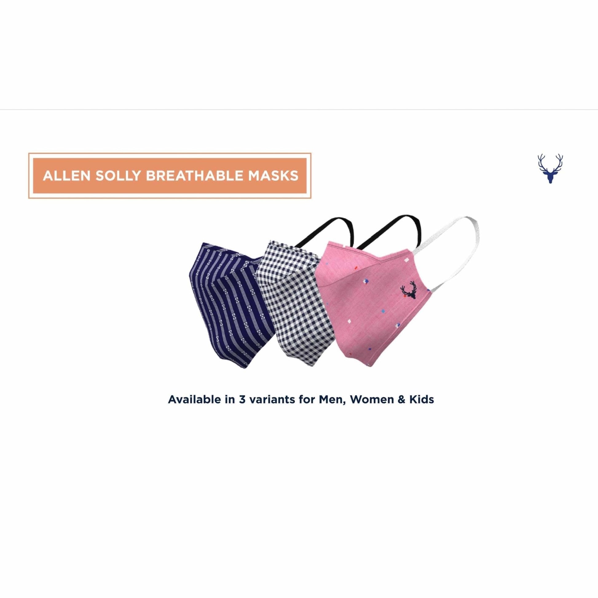 Allen Solly Face Mask pack of 5 MARSH Stationery