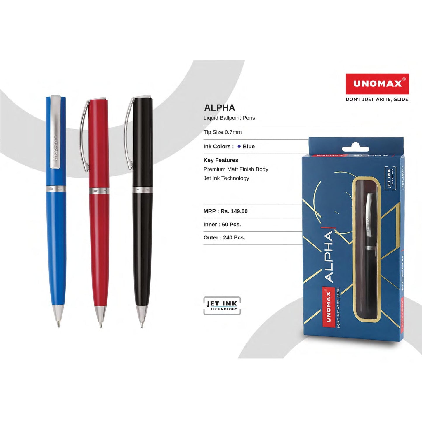 Unomax Alpha Ballpoint Pen MARSH Corporate gifts