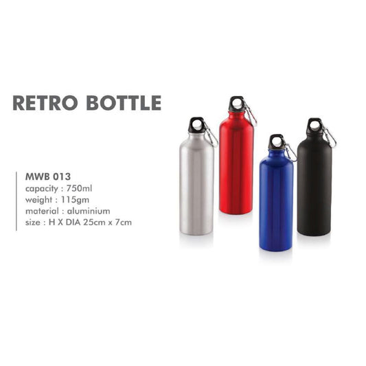 Aluminium Water Bottle - MWB 013 - 750ml MARSH Corporate gifts