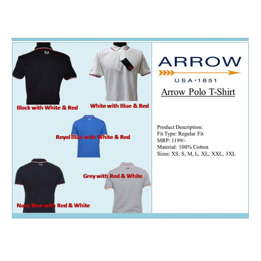 Arrow Polo T Shirt with Tipping MARSH Corporate gifts