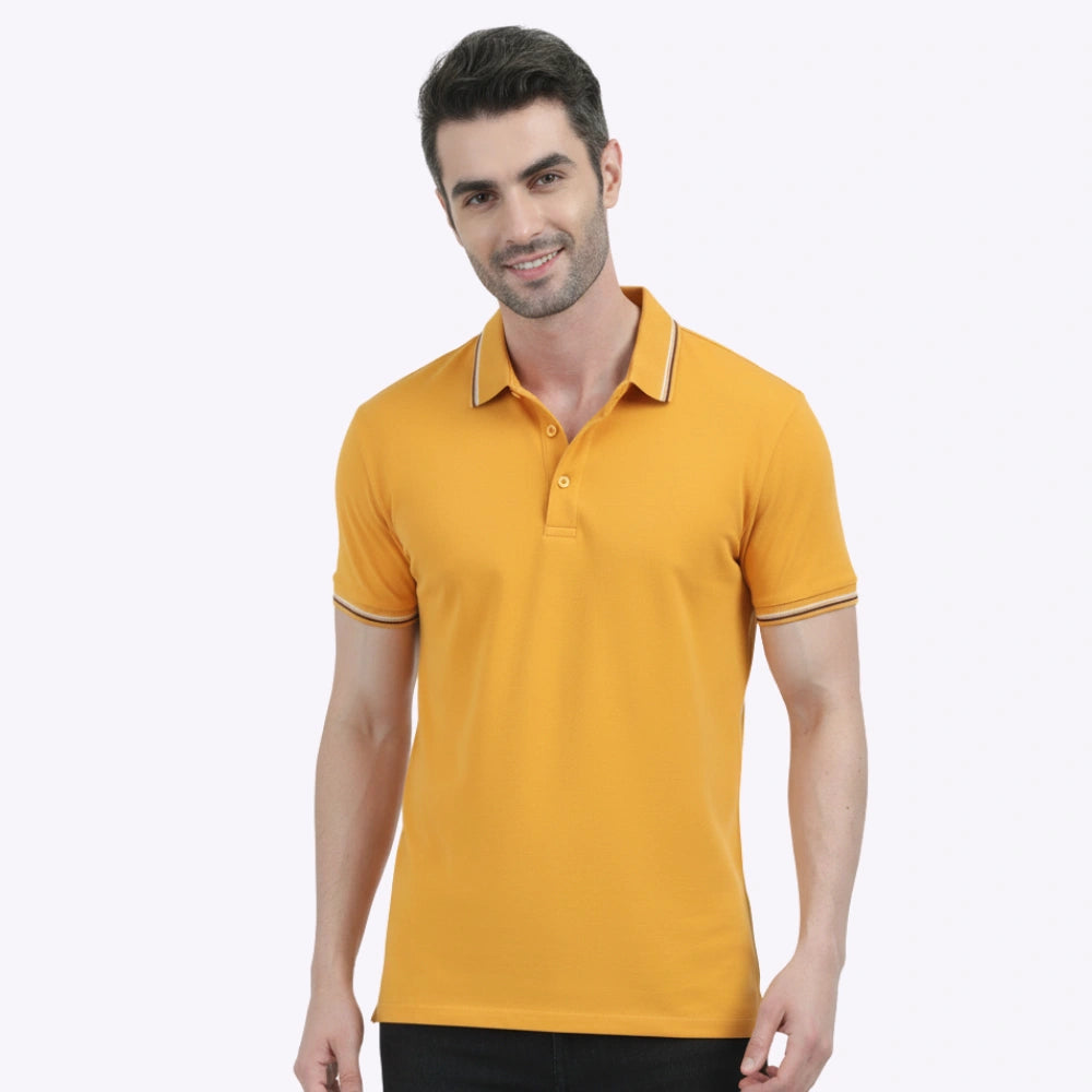 Benetton Lycra Polo T-shirt – Men