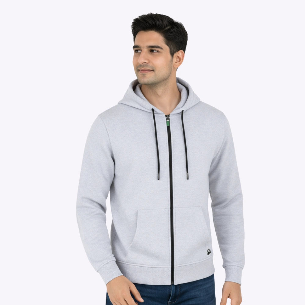 Benetton Zip Hoodie