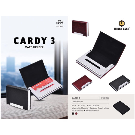 URBAN GEAR - Cardy 3.0 - Elegant Style Card Holder-  UG-CH05 MARSH Corporate gifts