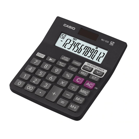 Casio Desk Type MJ-12D Calculator MARSH Stationery