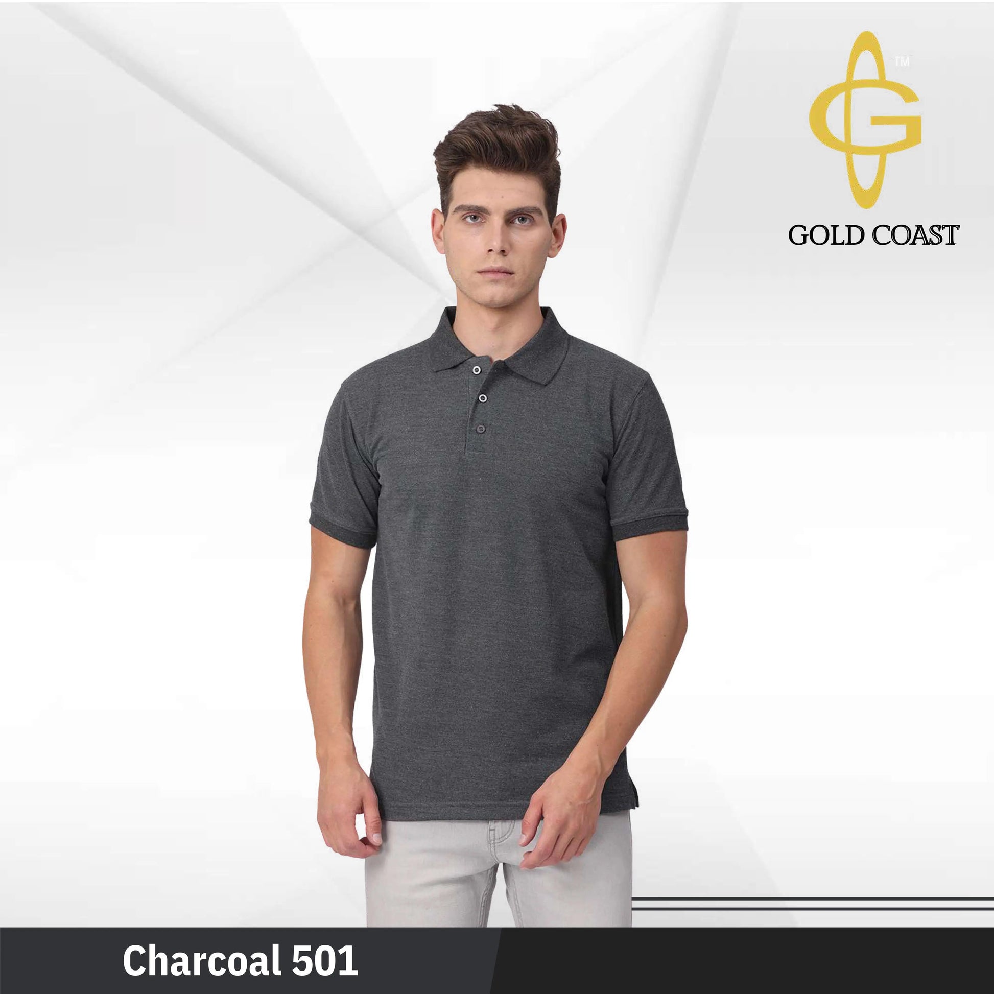 Gold Coast Polo T-Shirt Cotton Biowash - 501 MARSH Corporate gifts