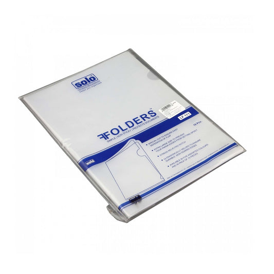 Clear Holder - FC (LF111), Pack of 10 MARSH Stationery