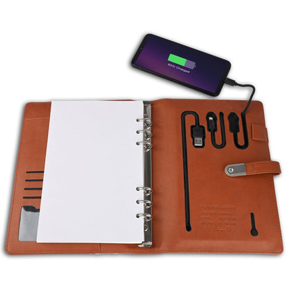 Diary Power Bank 5000 mAh with 16 GB USB MARSH Corporate gifts