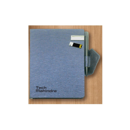 Diary USB Pen Drive with Pen Slot MARSH Stationery