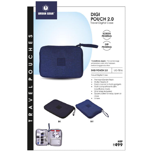 URBAN GEAR - DIGI POUCH 2.0 - Travel Digital Pouch - UG-TB16 MARSH Corporate gifts