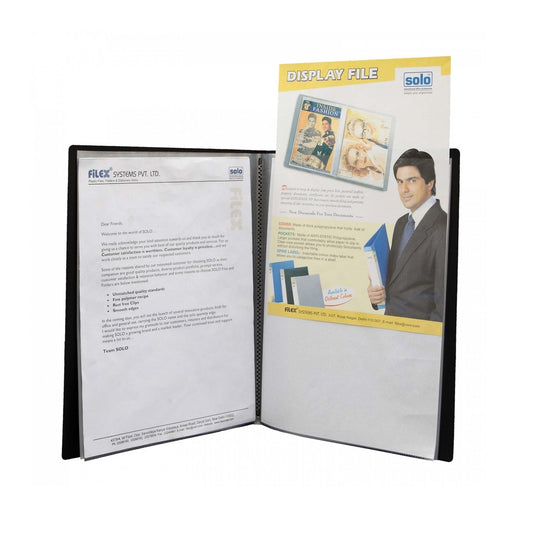 Display File - A4 (DF200) - 10 pockets MARSH Stationery