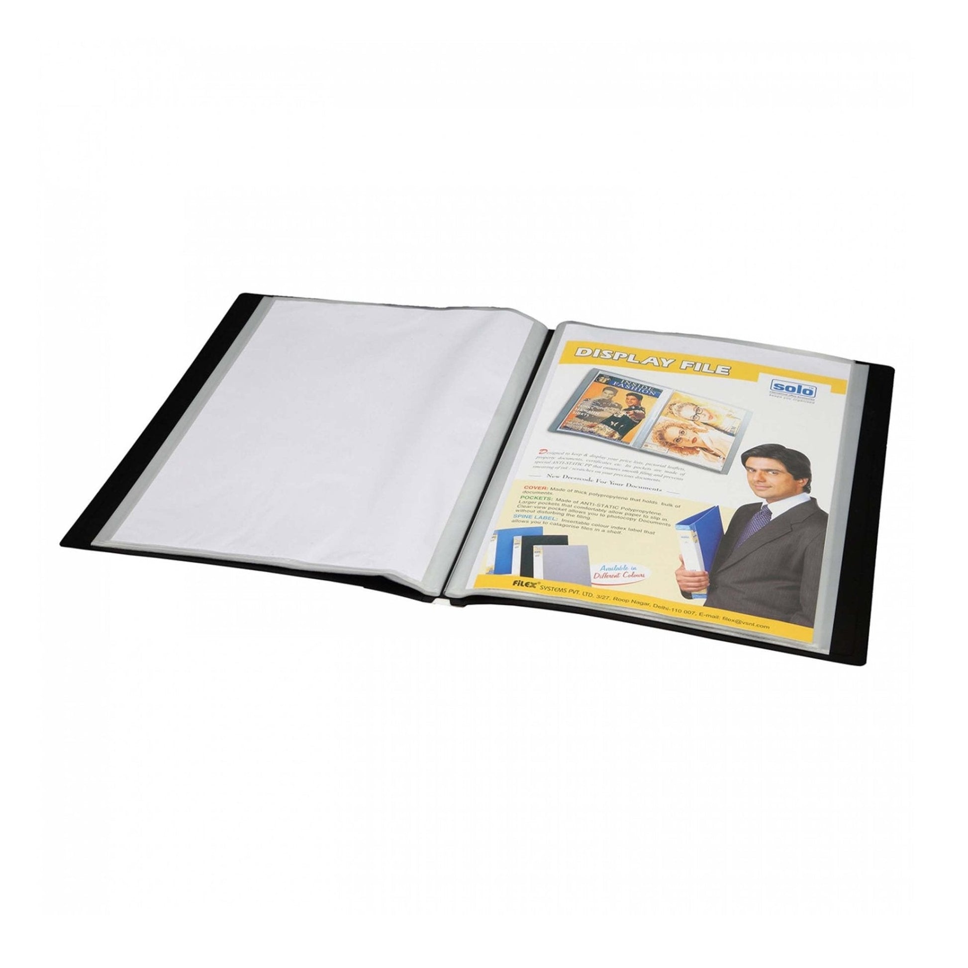 Display File - A4 (DF202) - 40 Pockets MARSH Stationery