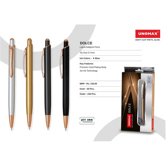 Unomax Dolace Liquid Ball Pens MARSH Corporate gifts