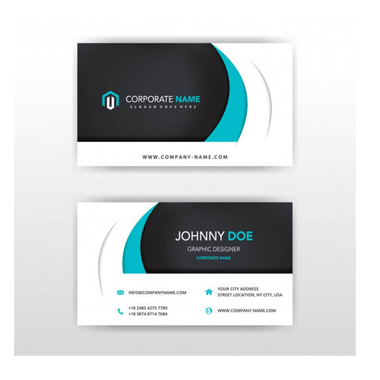 Double Side Standard Visiting Cards MARSH Stationery