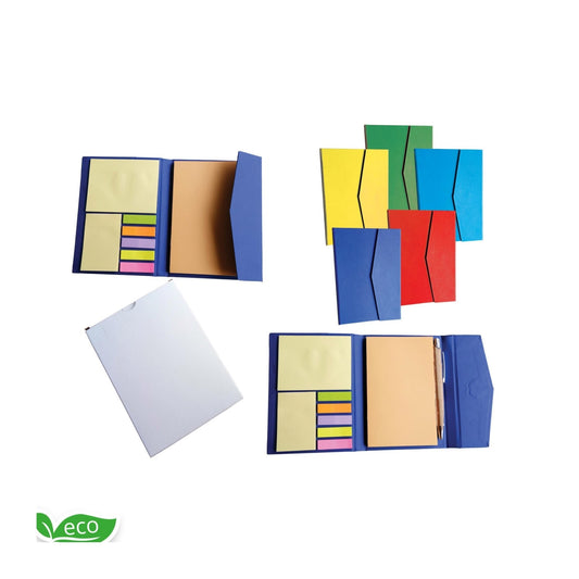 Eco-Friendly DIARY Pad With Sticky Note AND Magnetic cover MARSH Stationery