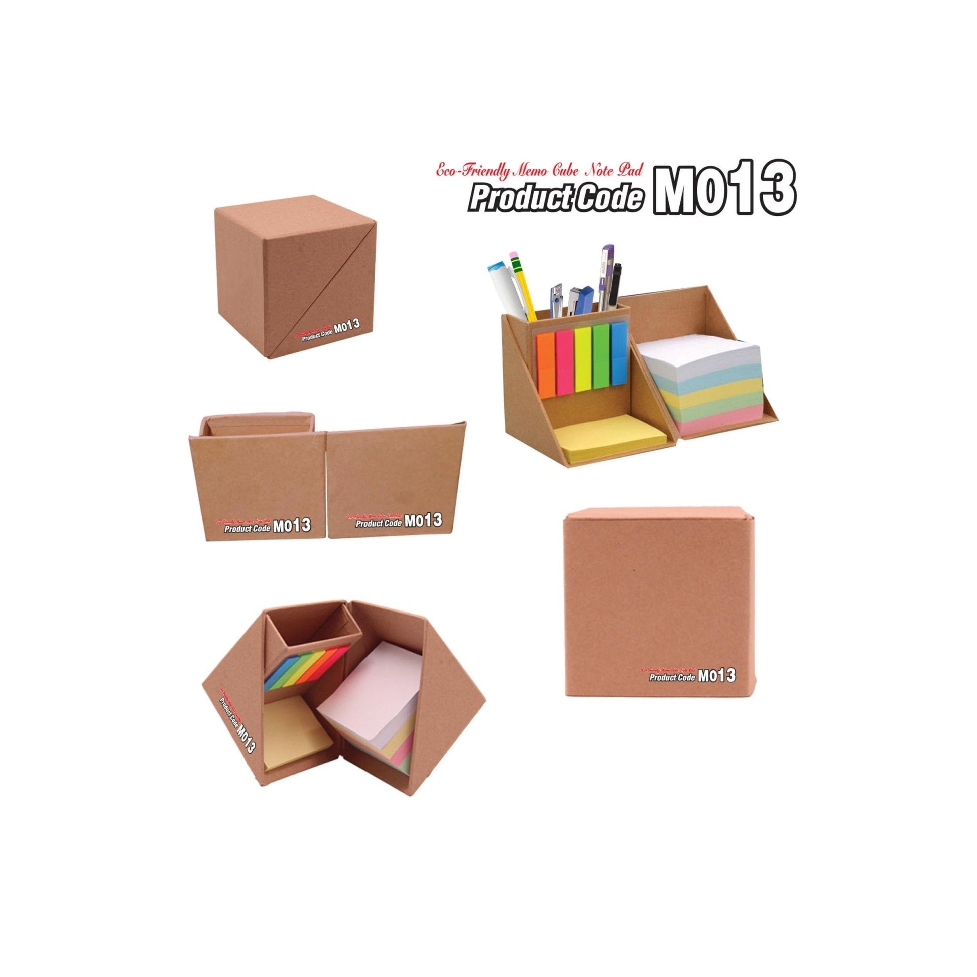 Eco-Friendly Memo Cube Note Pad MARSH Stationery