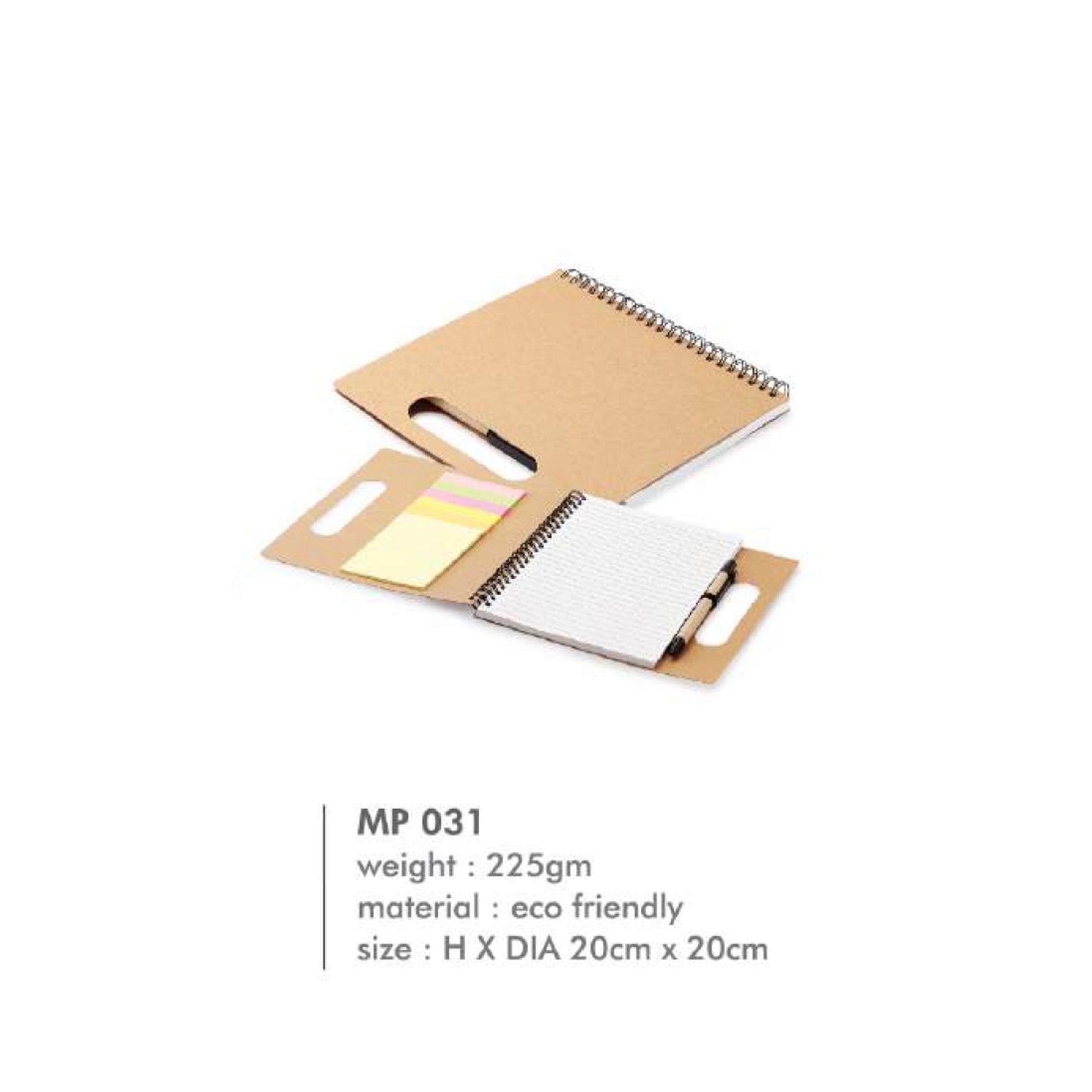 Eco Friendly Memo Paper Pad MP 031 - 20*20cm MARSH Corporate gifts