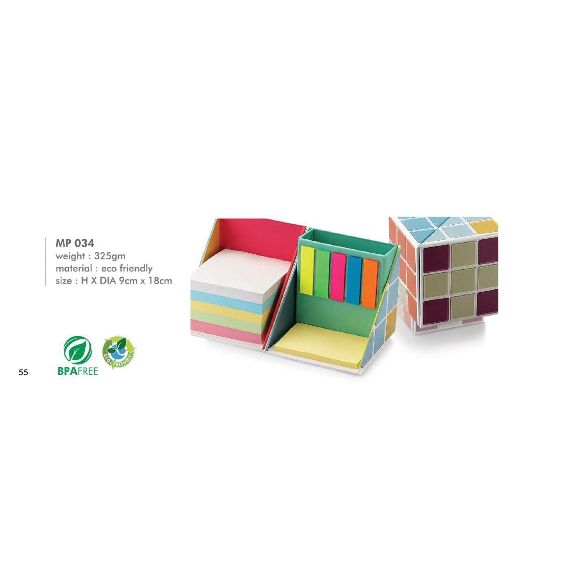 Eco Friendly Memo Paper Pad MP 034 - 9*18cm MARSH Corporate gifts