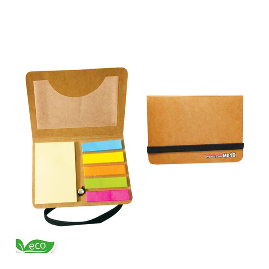 Eco - Friendly Sticky Note Pad With Pocket MARSH Stationery