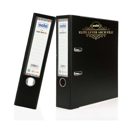 Elite Lever Arch File - LA402 (A4), Pack of 10 MARSH Stationery